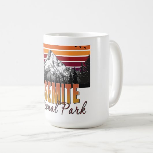 Yosemite-Nationalpark Kaffeetasse (VorderseiteRechts)
