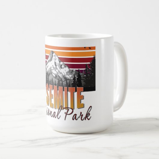 Yosemite-Nationalpark Kaffeetasse (VorderseiteRechts)