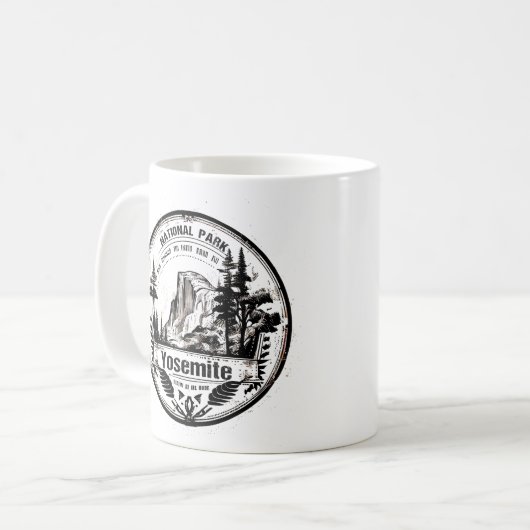 Yosemite-Nationalpark Kaffeetasse (Vorderseite Links)