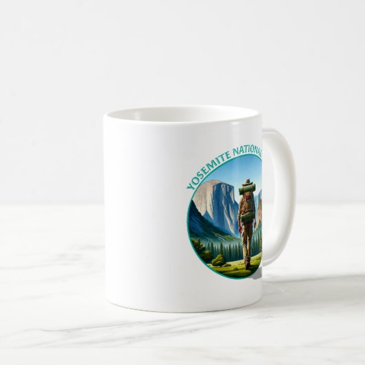 Yosemite Nationalpark Kaffeetasse (VorderseiteRechts)