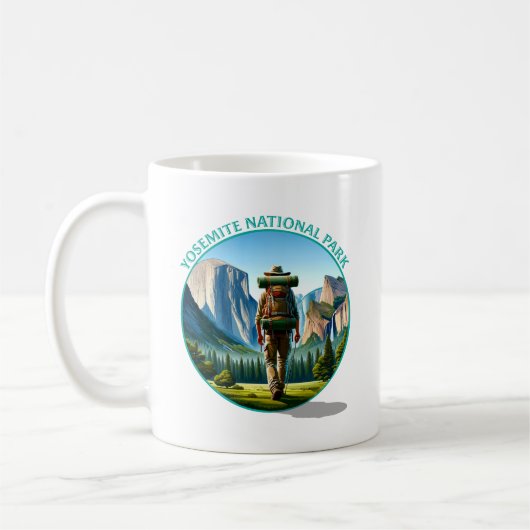 Yosemite Nationalpark Kaffeetasse (Links)