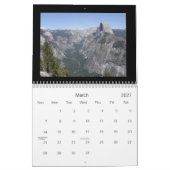 Yosemite Nationalpark Kalender (Mär 2027)