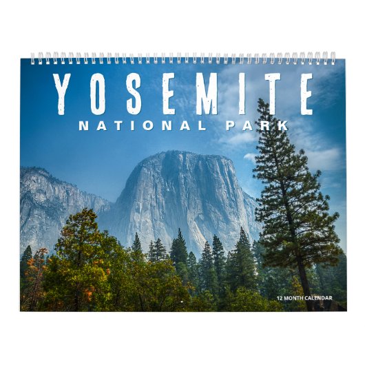 Yosemite-Nationalpark Kalender (Titelbild)
