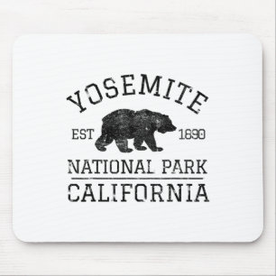 Yosemite Nationalpark Kalifornien Bär Natur Wander Mousepad