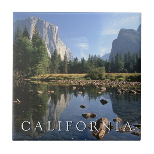 Yosemite-Nationalpark | Kalifornien Fliese (Vorderseite)