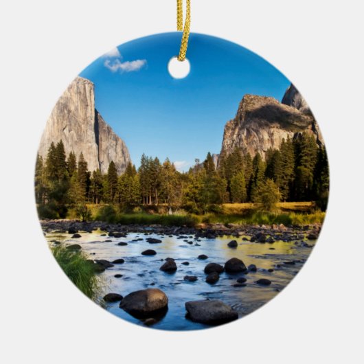 Yosemite-Nationalpark, Kalifornien Keramik Ornament (Vorne)