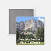 Yosemite Nationalpark, Kalifornien Magnet (Vorderseite/Rückseite)