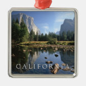 Yosemite-Nationalpark | Kalifornien Ornament Aus Metall (Vorne)