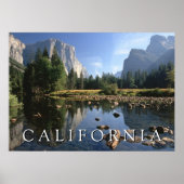 Yosemite-Nationalpark | Kalifornien Poster (Vorne)