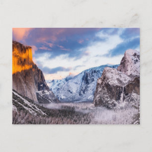 Yosemite-Nationalpark, Kalifornien Postkarte