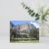 Yosemite Nationalpark, Kalifornien Postkarte (Stehend Vorderseite)