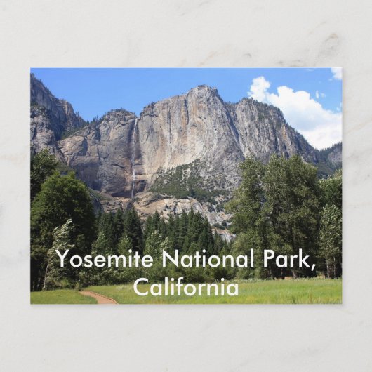 Yosemite Nationalpark, Kalifornien Postkarte (Vorderseite)