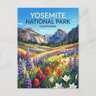 Yosemite-Nationalpark Kalifornien Postkarte