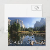 Yosemite-Nationalpark | Kalifornien Postkarte (Vorne/Hinten)