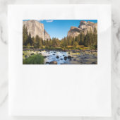 Yosemite-Nationalpark, Kalifornien Rechteckiger Aufkleber (Tasche)