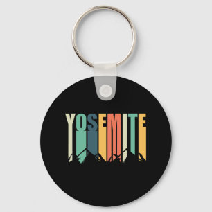 Yosemite-Nationalpark-Kalifornien-Souvenir-Camping Schlüsselanhänger