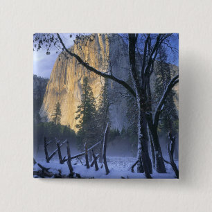 YOSEMITE NATIONALPARK, KALIFORNIEN. USA. Licht Button