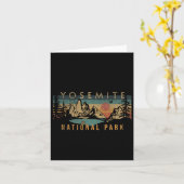 Yosemite-Nationalpark Karte (Gelbe Blume)