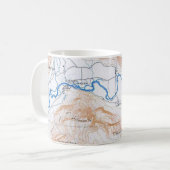 Yosemite Nationalpark Karte Tasse (Vorderseite Links)