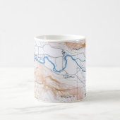 Yosemite Nationalpark Karte Tasse (Mittel)