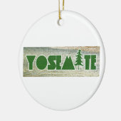 Yosemite-Nationalpark Keramik Ornament (Links)