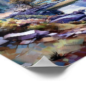 Yosemite Nationalpark Kunstmuseum Poster (Ecke)