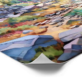 Yosemite Nationalpark Kunstmuseum Poster (Ecke)