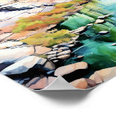 Yosemite Nationalpark Kunstmuseum Poster (Ecke)