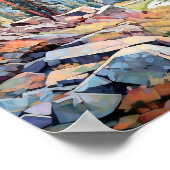 Yosemite Nationalpark Kunstmuseum Poster (Ecke)