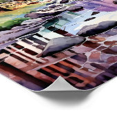 Yosemite Nationalpark Kunstmuseum Poster (Ecke)