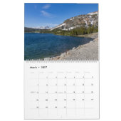 Yosemite Nationalpark Landschaftliche Sicht Kalender (Mär 2027)