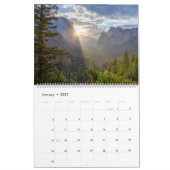 Yosemite Nationalpark Landschaftliche Sicht Kalender (Jan 2027)