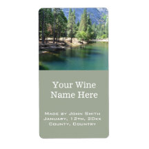 Yosemite Nationalpark Landschaftsbild Wein