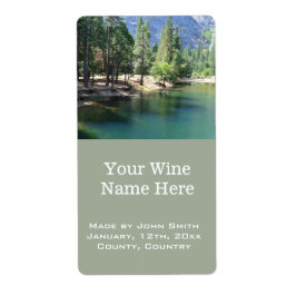 Yosemite Nationalpark Landschaftsbild Wein