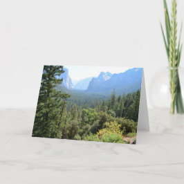 Yosemite Nationalpark Landschaftsfotografie. Karte