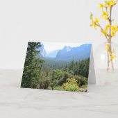 Yosemite Nationalpark Landschaftsfotografie. Karte (Gelbe Blume)