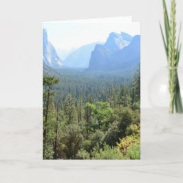 Yosemite Nationalpark Landschaftsfotografie. Karte