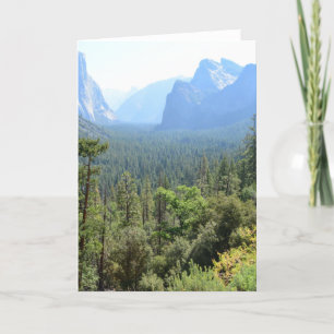 Yosemite Nationalpark Landschaftsfotografie. Karte