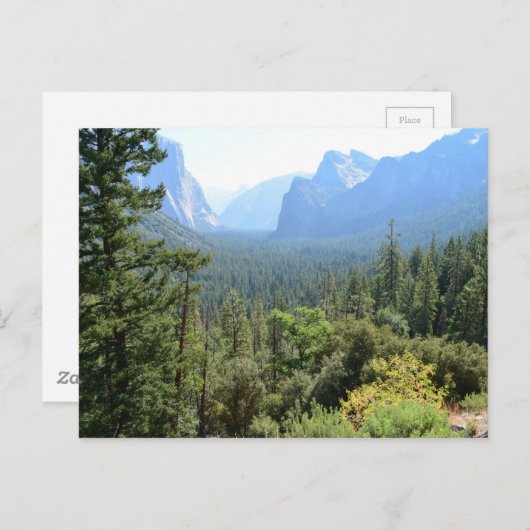 Yosemite Nationalpark Landschaftsfotografie. Postkarte (Vorne/Hinten)