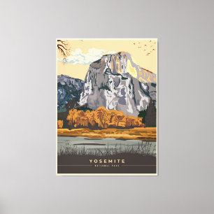 Yosemite-Nationalpark Leinwanddruck