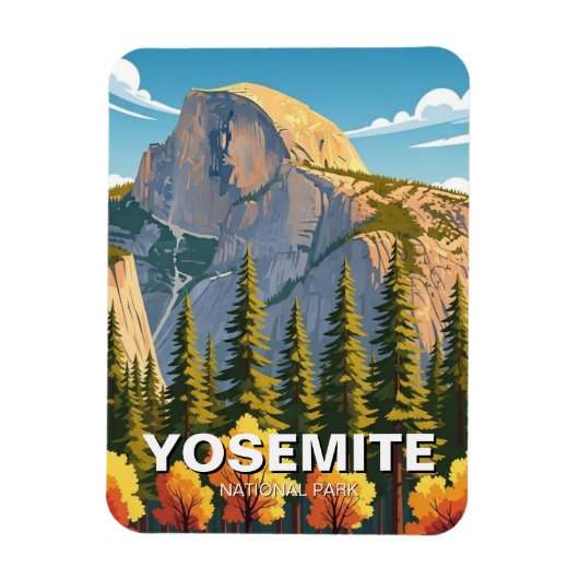 Yosemite-Nationalpark Magnet (Vertikal)