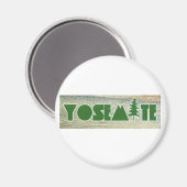 Yosemite-Nationalpark Magnet (Vorderseite/Rückseite)