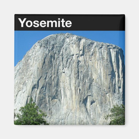 Yosemite-Nationalpark Magnet (Vorne)