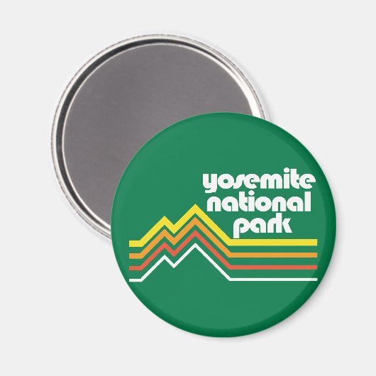 Yosemite-Nationalpark Magnet (Vorderseite/Rückseite)