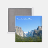 Yosemite-Nationalpark Magnet (Vorderseite/Rückseite)