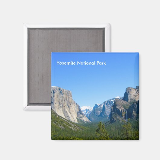 Yosemite-Nationalpark Magnet (Vorderseite/Rückseite)
