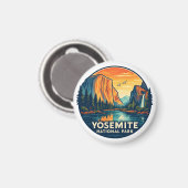 Yosemite-Nationalpark Magnet (Vorderseite/Rückseite)