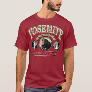 Yosemite Nationalpark majestätisches Fall-T-Shirt T-Shirt