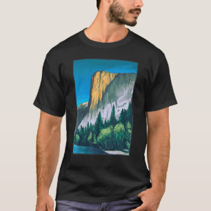 Yosemite Nationalpark Malerei Yosemite T-Shirt