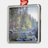 Yosemite Nationalpark Merced Fluss-| Am Ornament Aus Metall (Links)